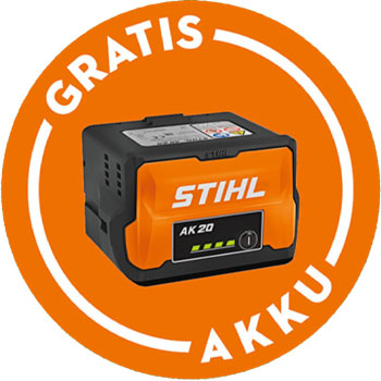 Gratis Stihl Akku AK 20 Angebot